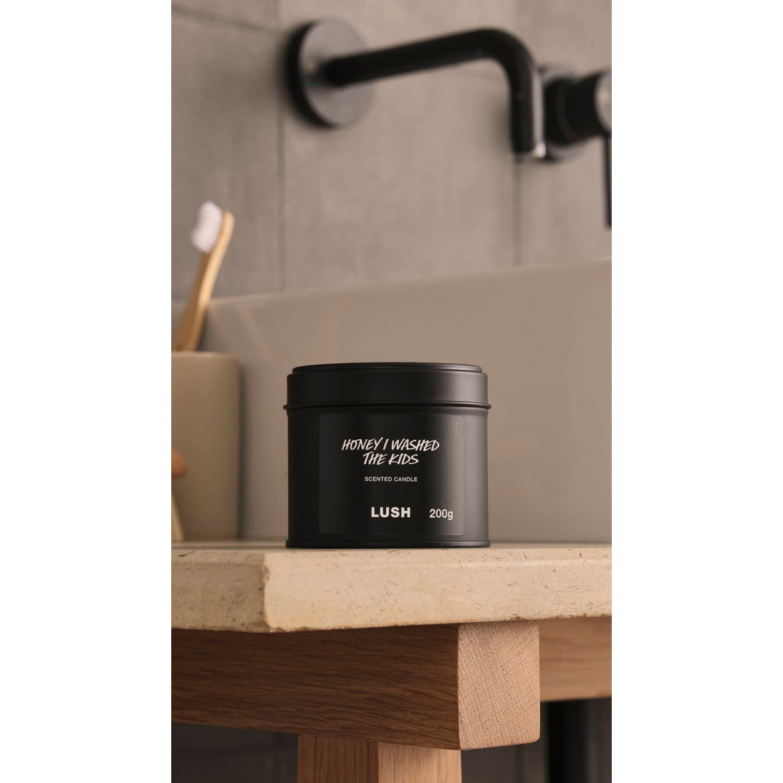 Honey I Washed The Kids Single Wick Candle - Image 2